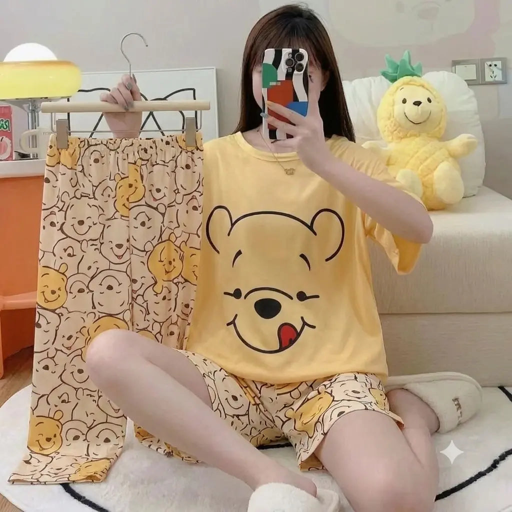 3 Piece Teddy Bear Nightwear