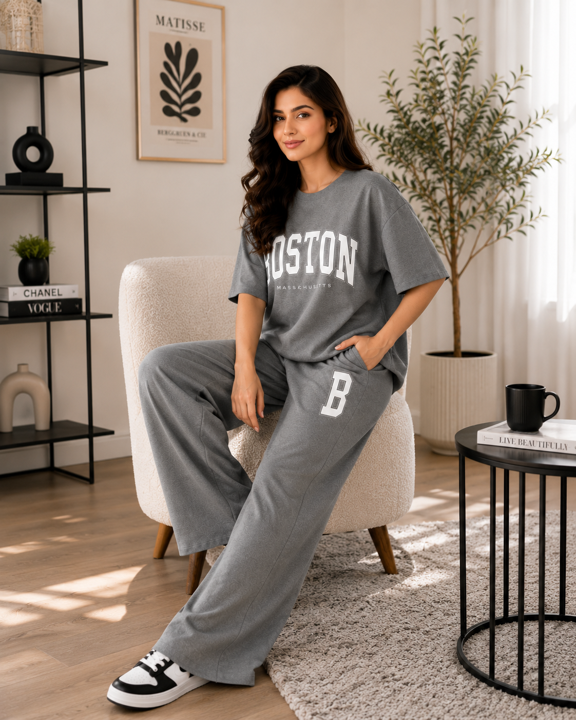 Women Co-Ord Lounge Set