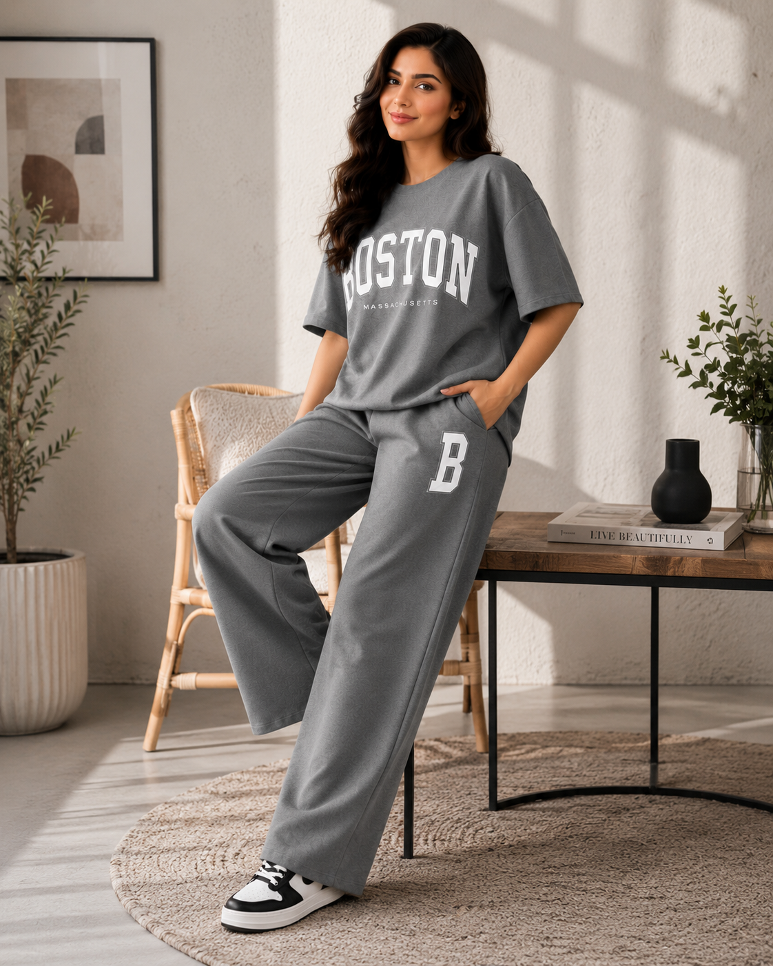 Women Co-Ord Lounge Set