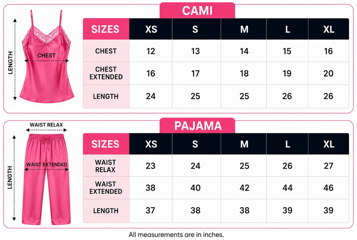 Women’s Premium 3-Piece Sleepwear Set - Maroon